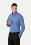 City Collection Mens Microcheck L/S Shirt