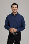 City Collection Mens Microcheck L/S Shirt